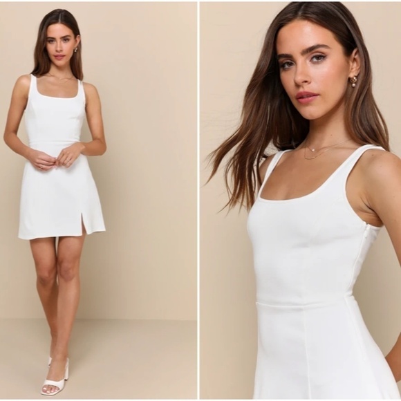 Lulus Dresses & Skirts - LULU's Bachelorette Engagement Bridal Shower Honeymoon Flirty Mini Dress